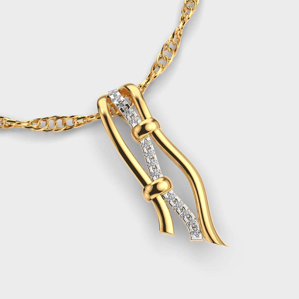 Mirthstone Minimal Diamond Pendant Without Chain