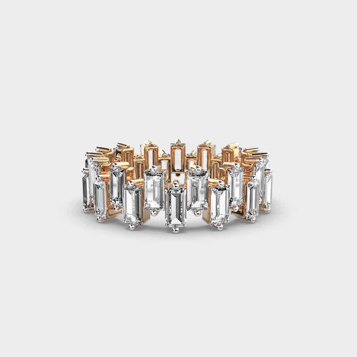 Evershine Eternity Baguette Band Ring