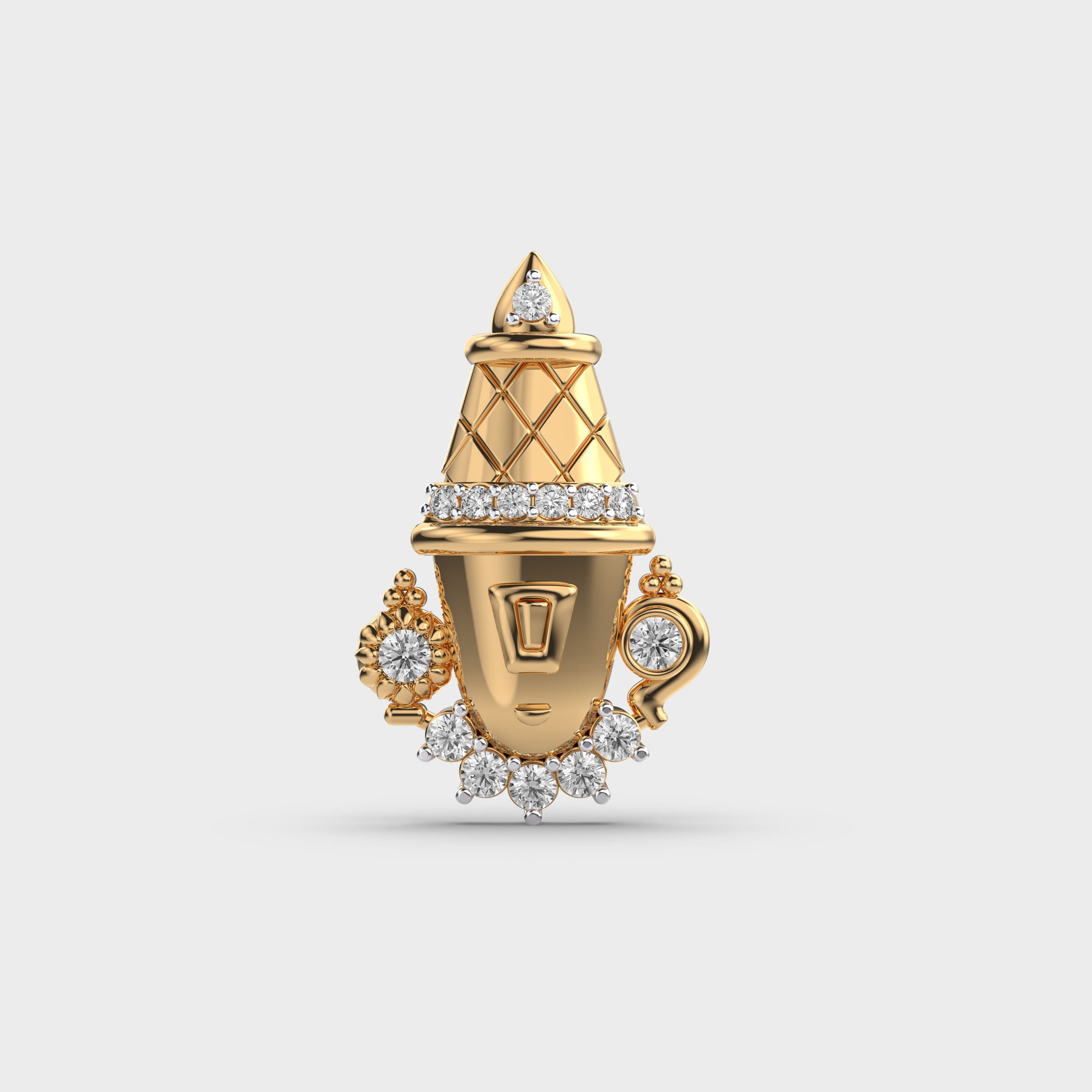 Elegant Gold Pendant
