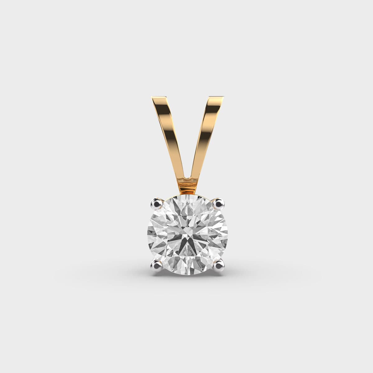 Sparkling Atom Diamond Pendant (Without Chain)