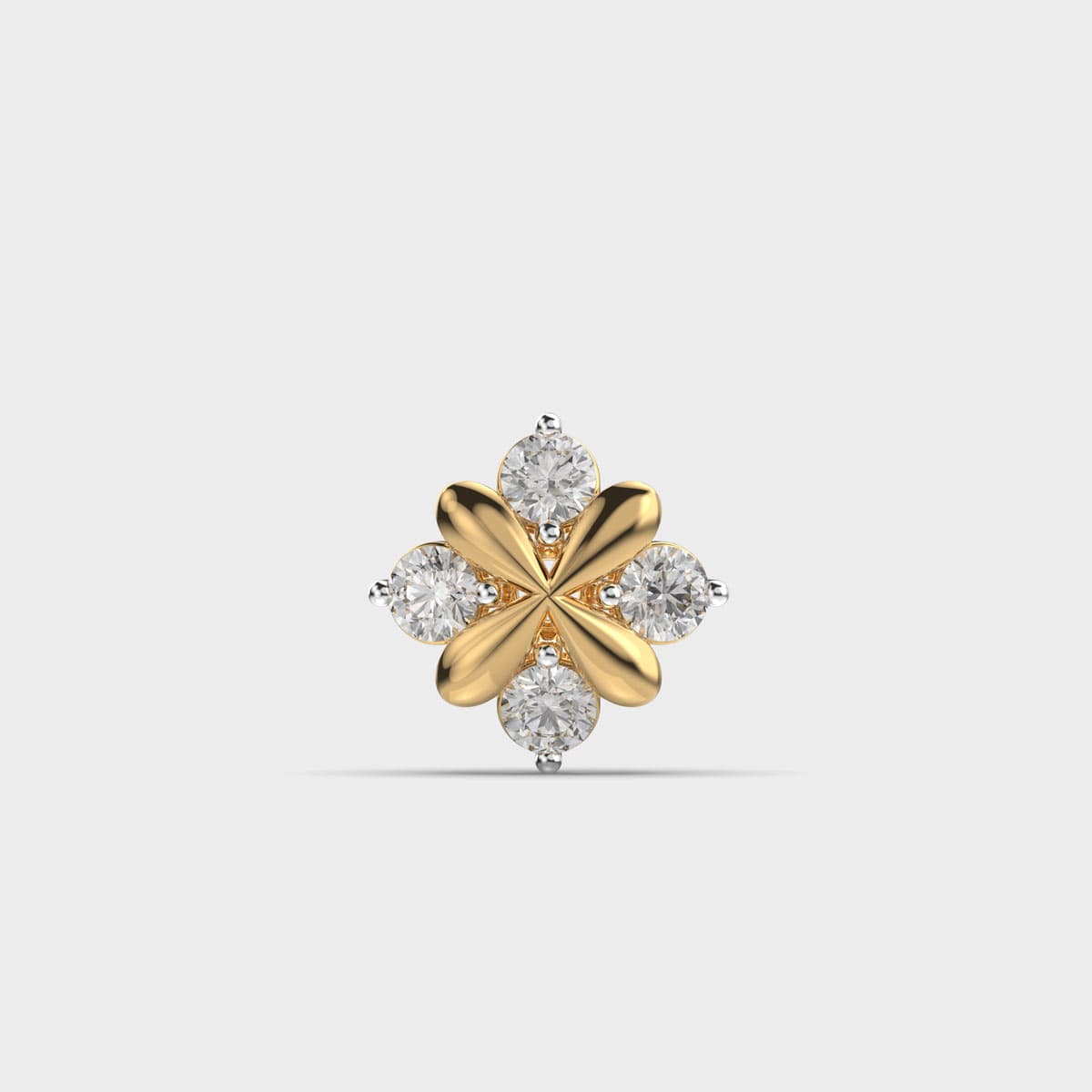 Minimal Elegance Diamond Pendant (Without Chain)