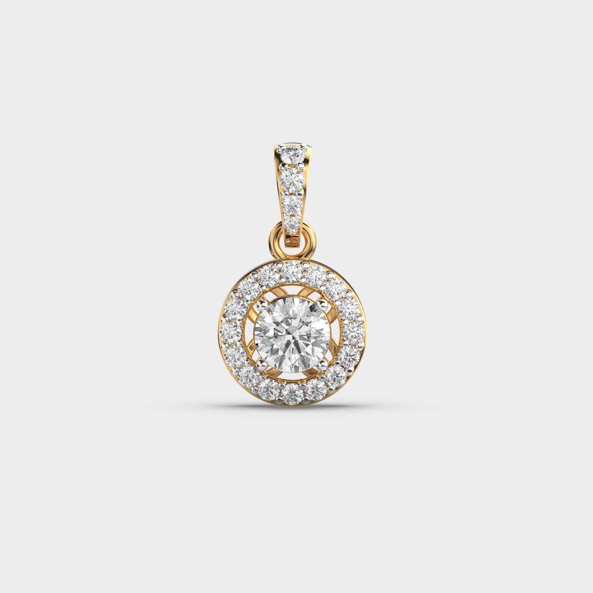Morning Dew Diamond Pendant
