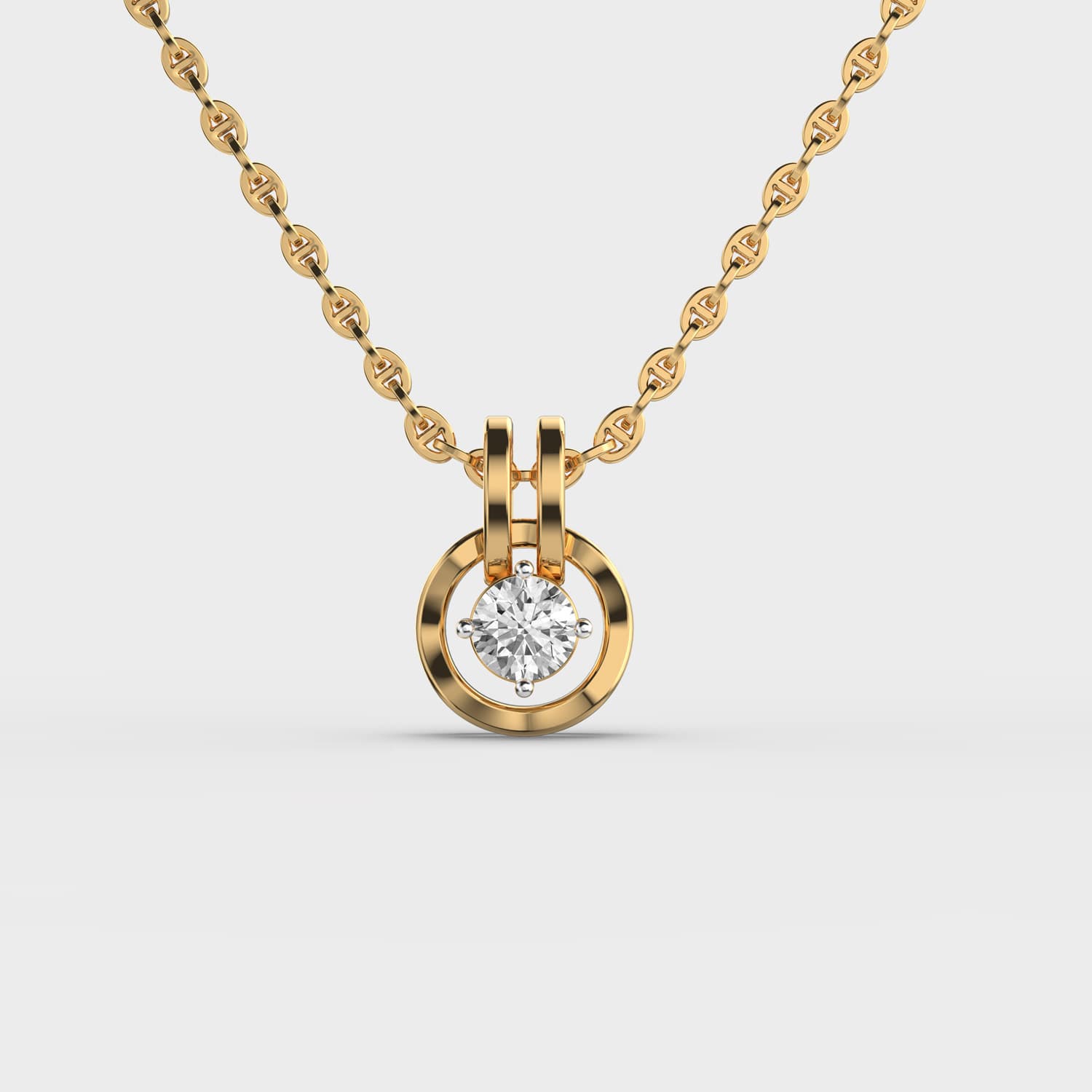 Celestia Core Diamond Pendant (Without Chain)