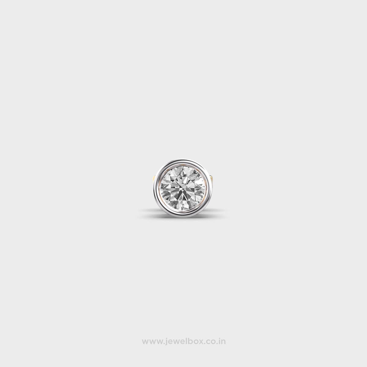 Royal Appeal Round Diamond Studs For Men