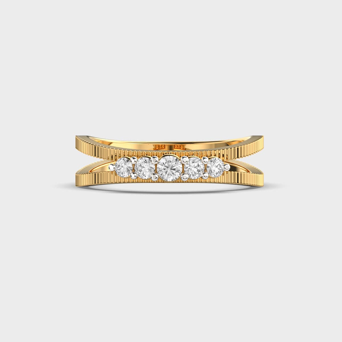 Minimal Vortex Diamond Ring