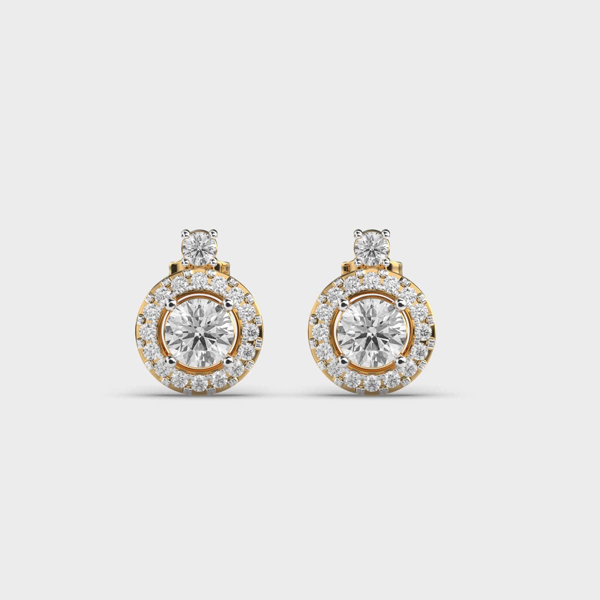 Enchanting Divina Diamond Ear Studs