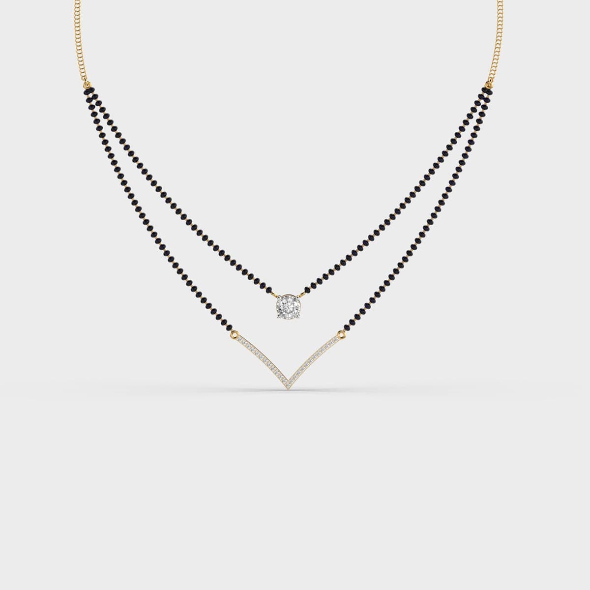 Forever Bond Mangalsutra Diamond Necklace