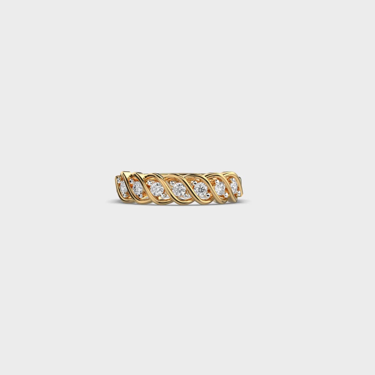 Chic Stack Diamond Ring