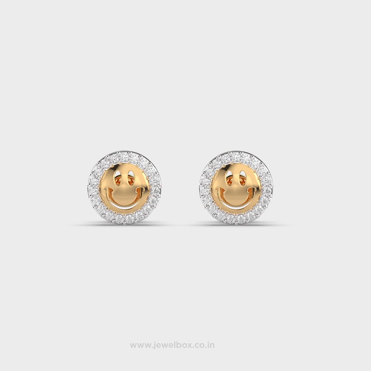 Little Rina Diamond Ear Studs For Kids
