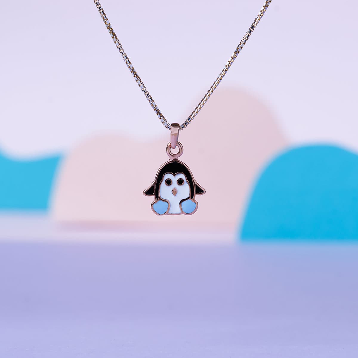 Penguin Charm Pendant For Kids