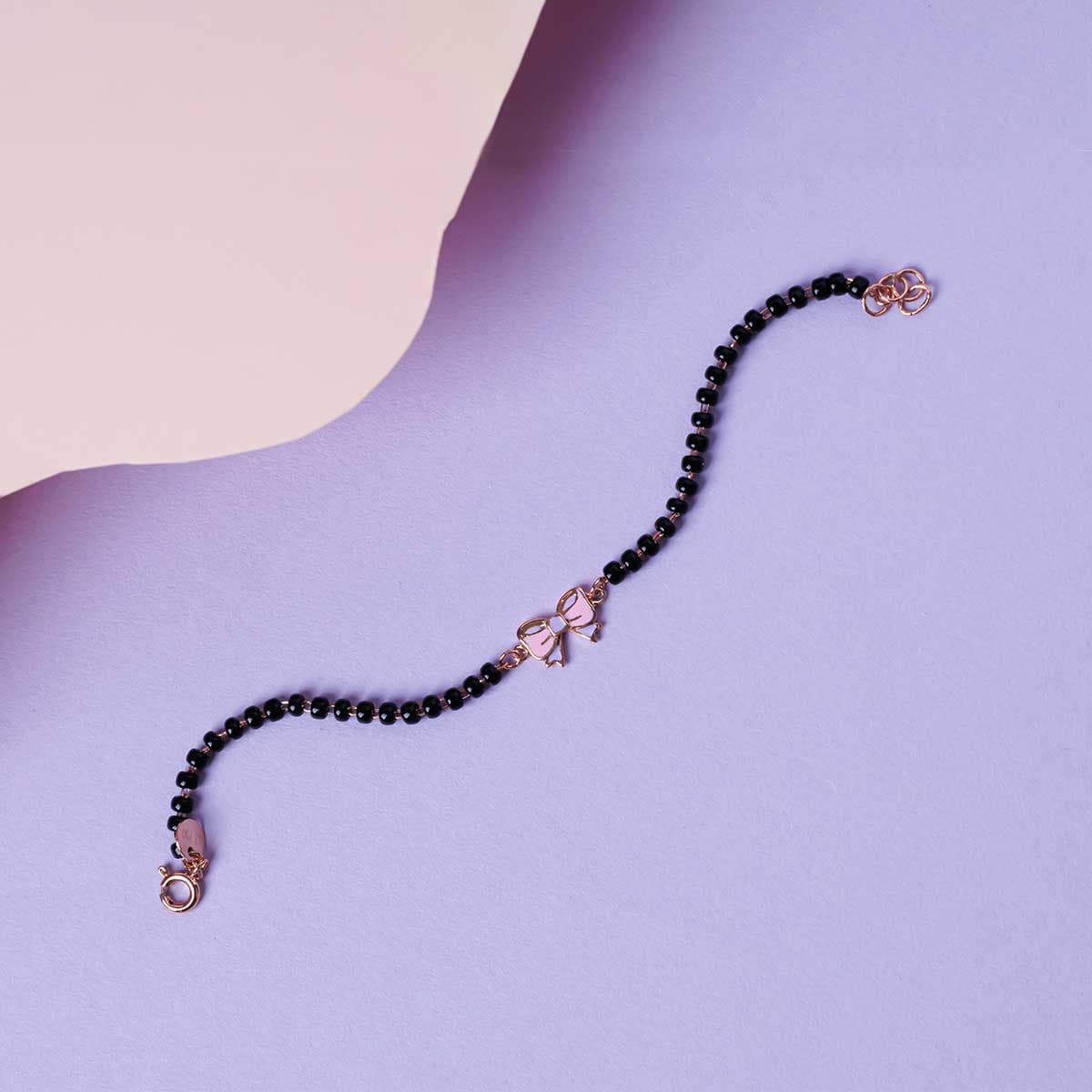Lattice Ribbon Bracelet For Kids