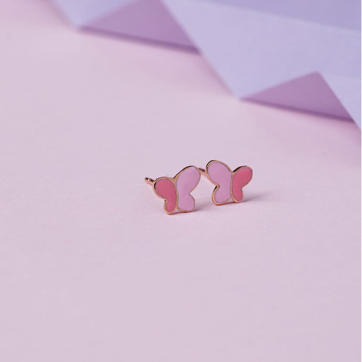 Jolie Papillon Ear Studs For Kids