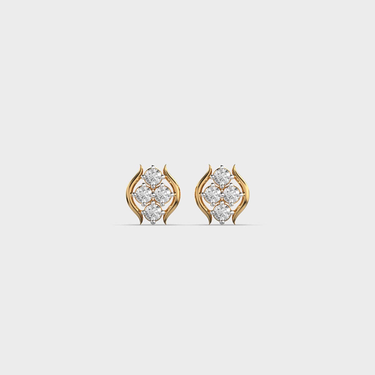 Sparkling Lantern Diamond Earrings