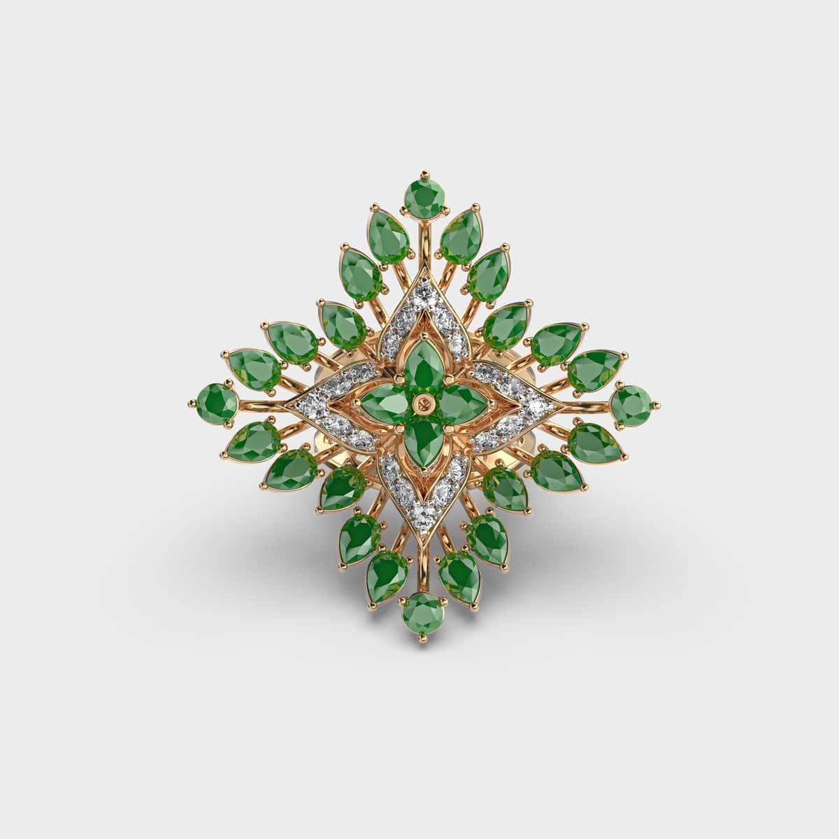 Ivy's Green Promise Diamond Ring