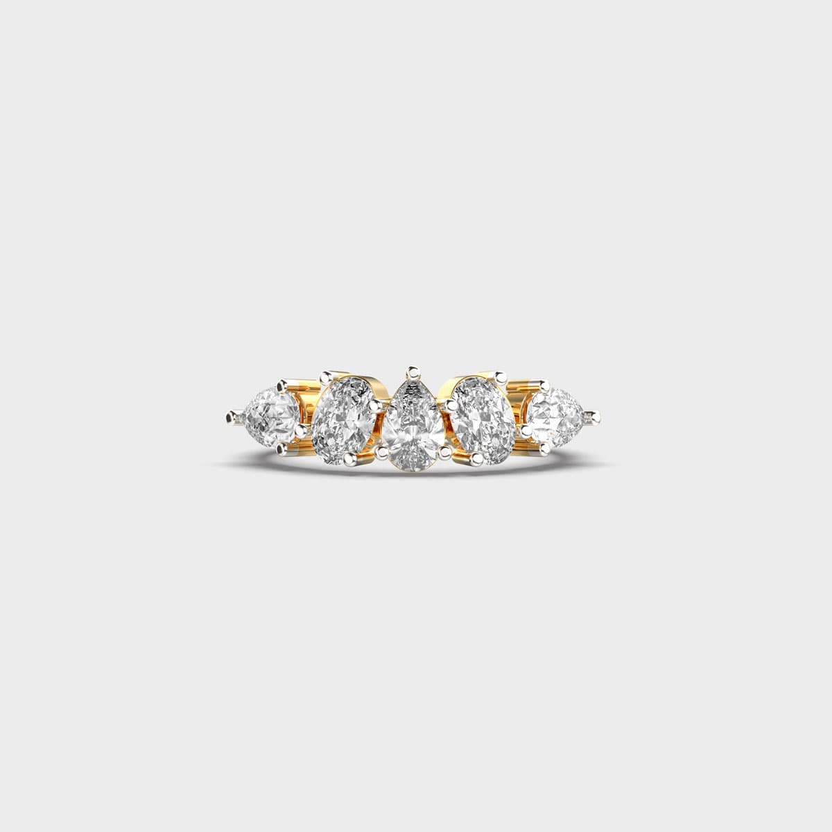 Diadem Coronet Diamond Ring