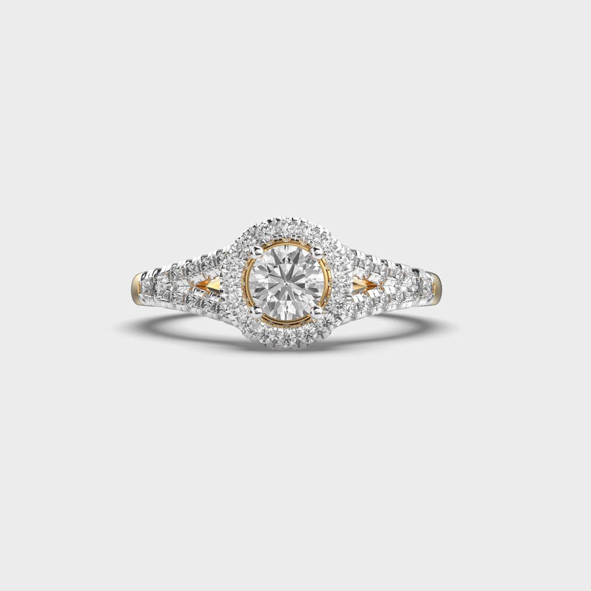 Arsinoë Round Cut Diamond Ring