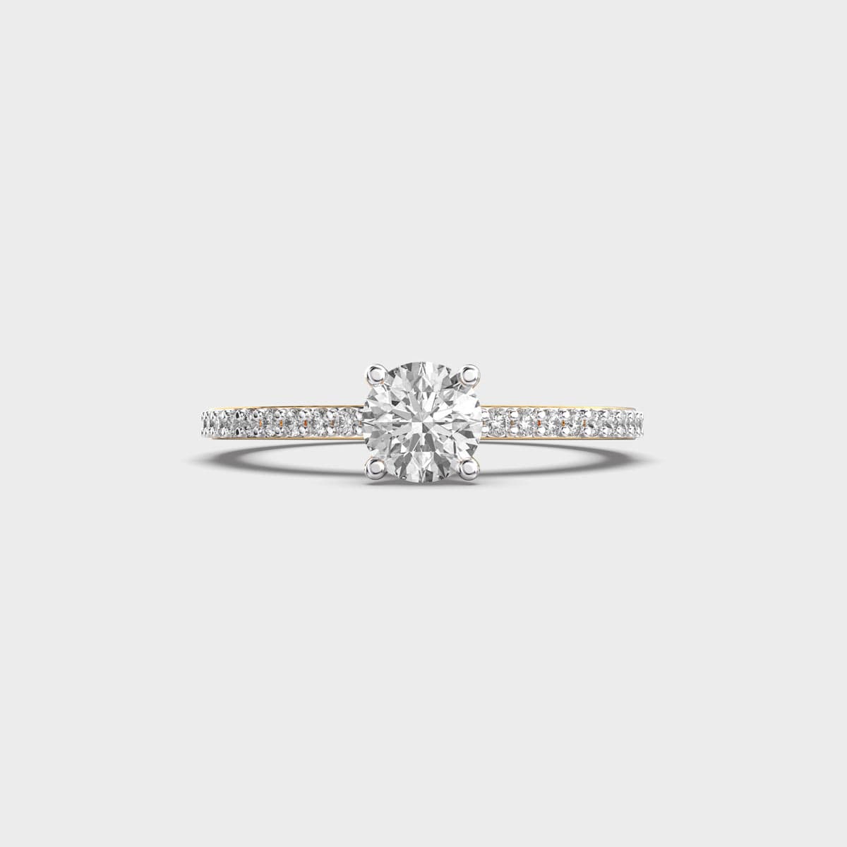 Shimmering Anglais Vittoria Diamond Ring