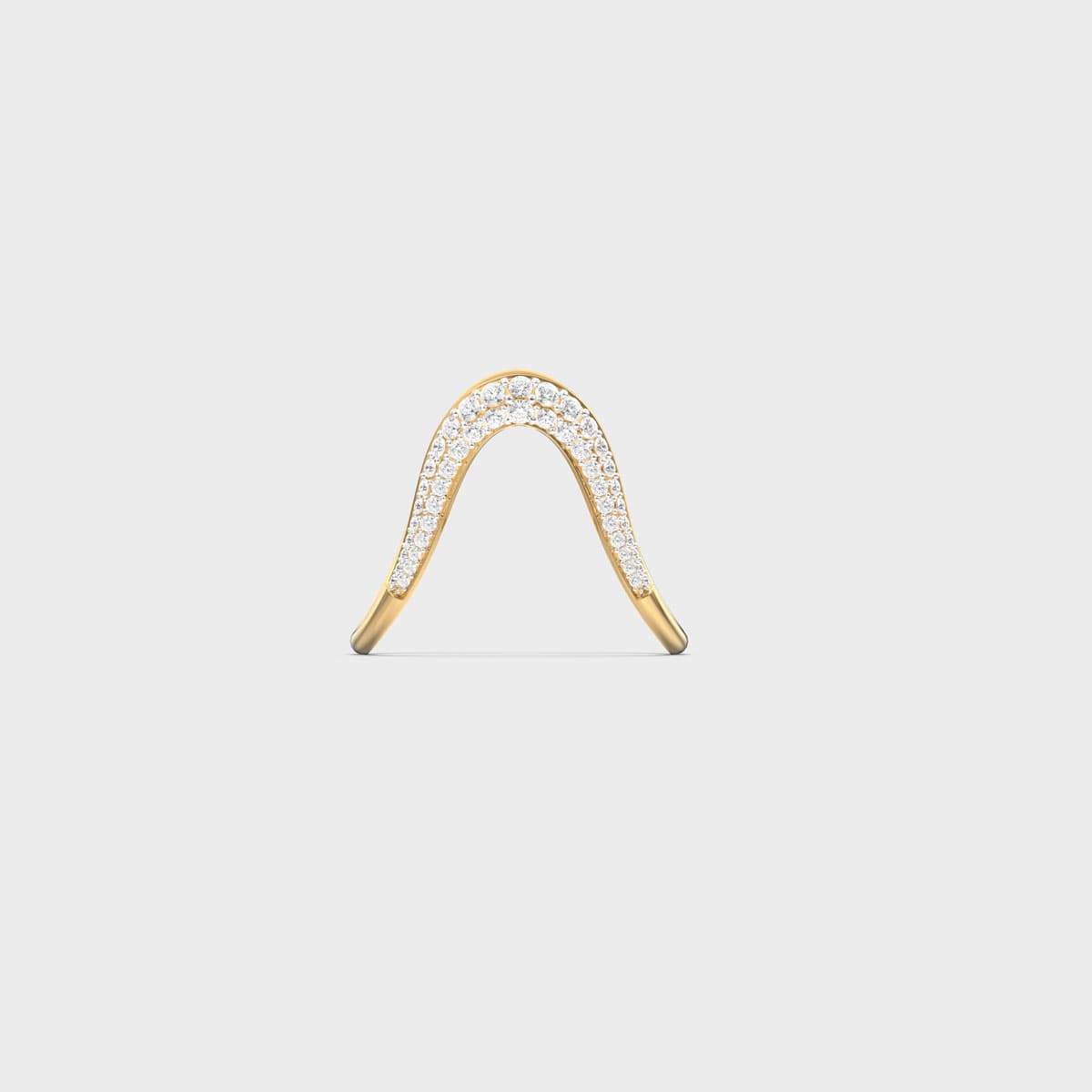 Sleek Shimmer Vanaki Diamond Ring