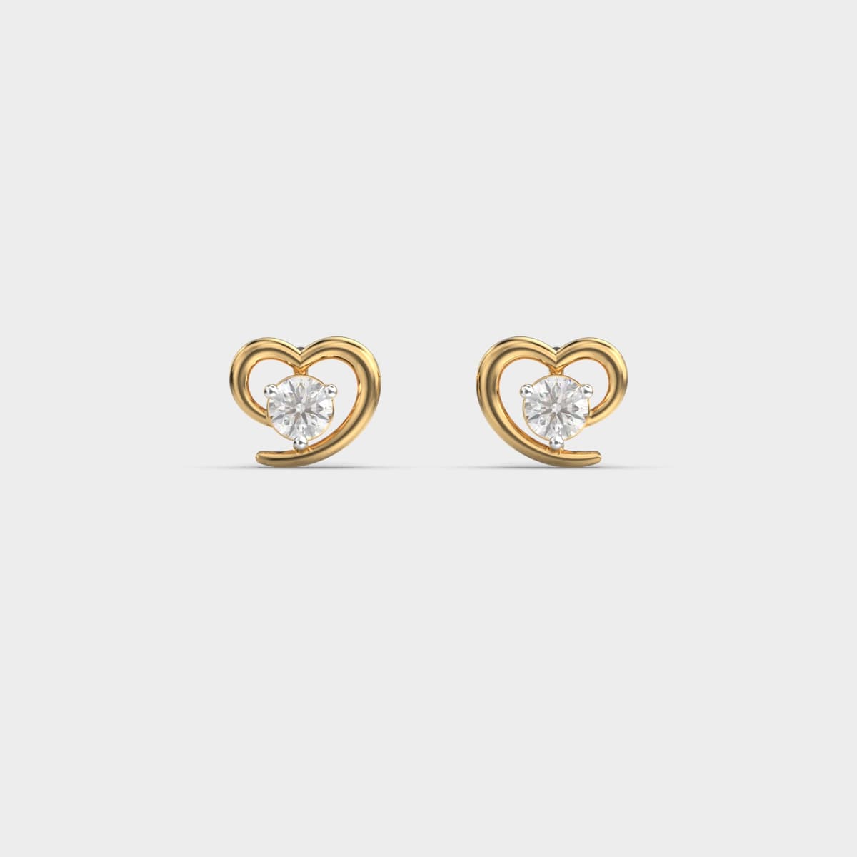 Heartfelt Wish Diamond Earrings