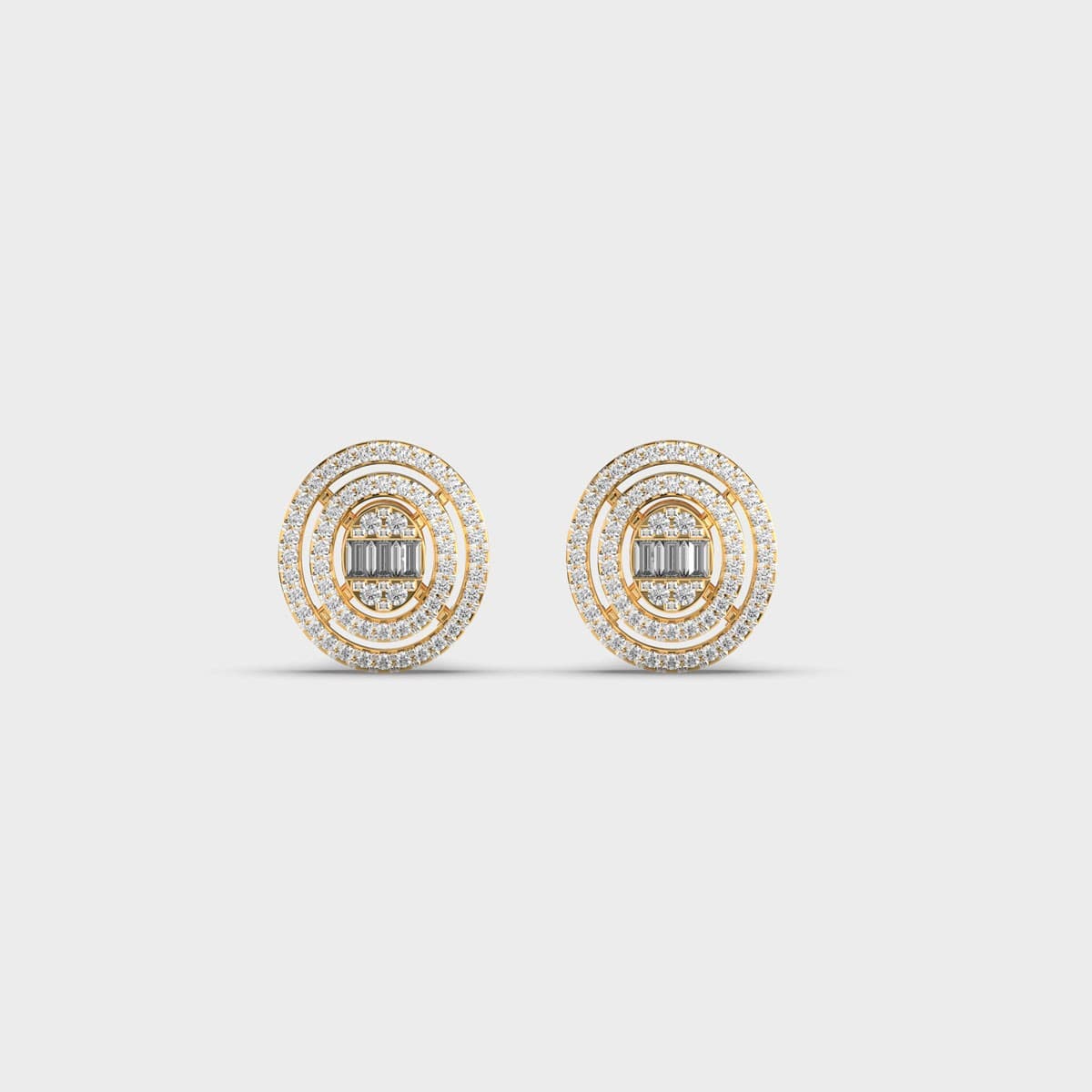 Sunlit Blossom Diamond Earrings