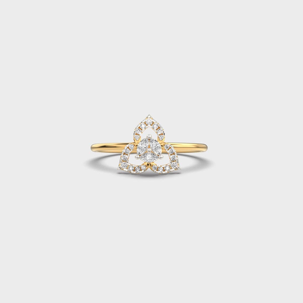 Trillium Marquise Diamond Ring