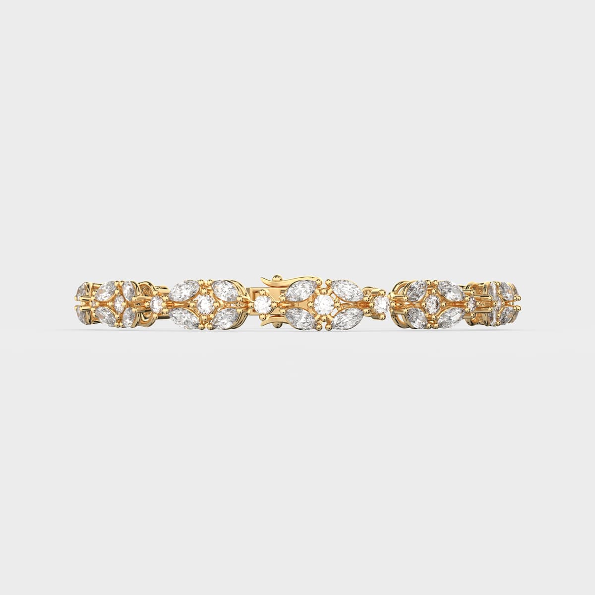 Marquise Bloom Diamond Bracelet
