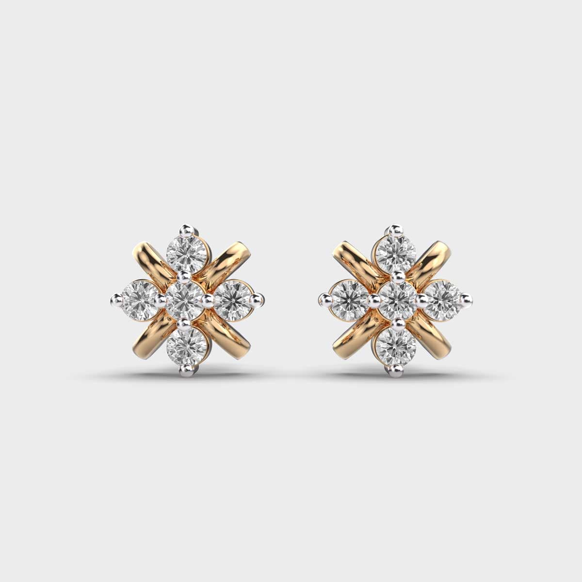 Nordic Star Diamond Studs