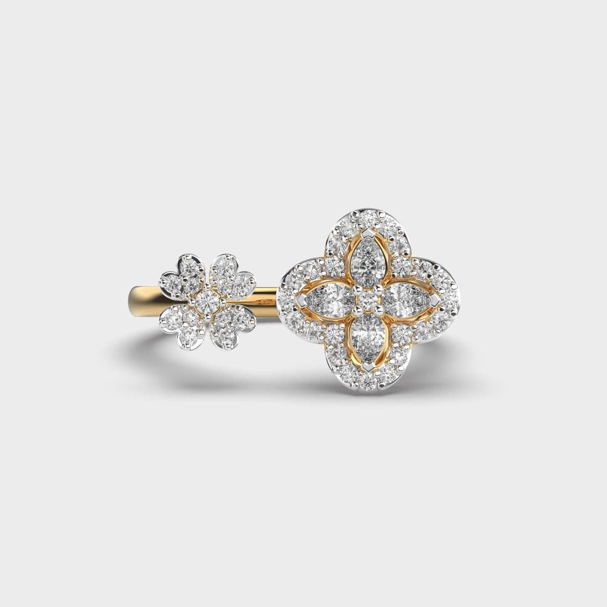 Blossoming Elegance Diamond Ring