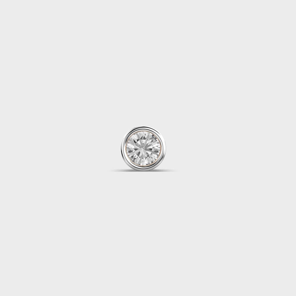 Slate Orb Diamond Stud for Men