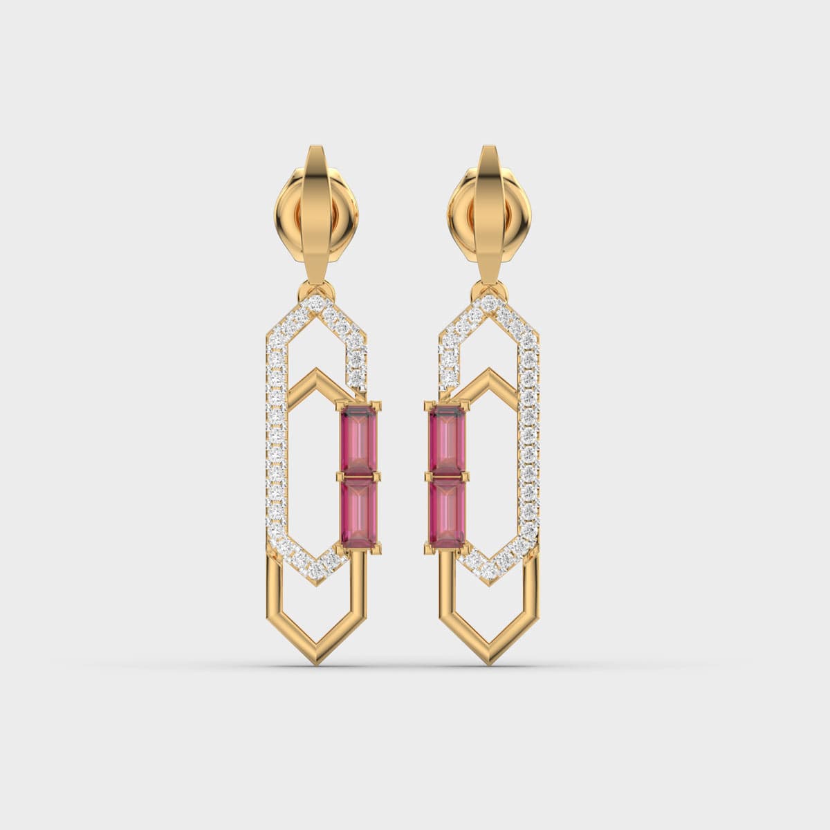Dazzle Pulse Diamond Earrings