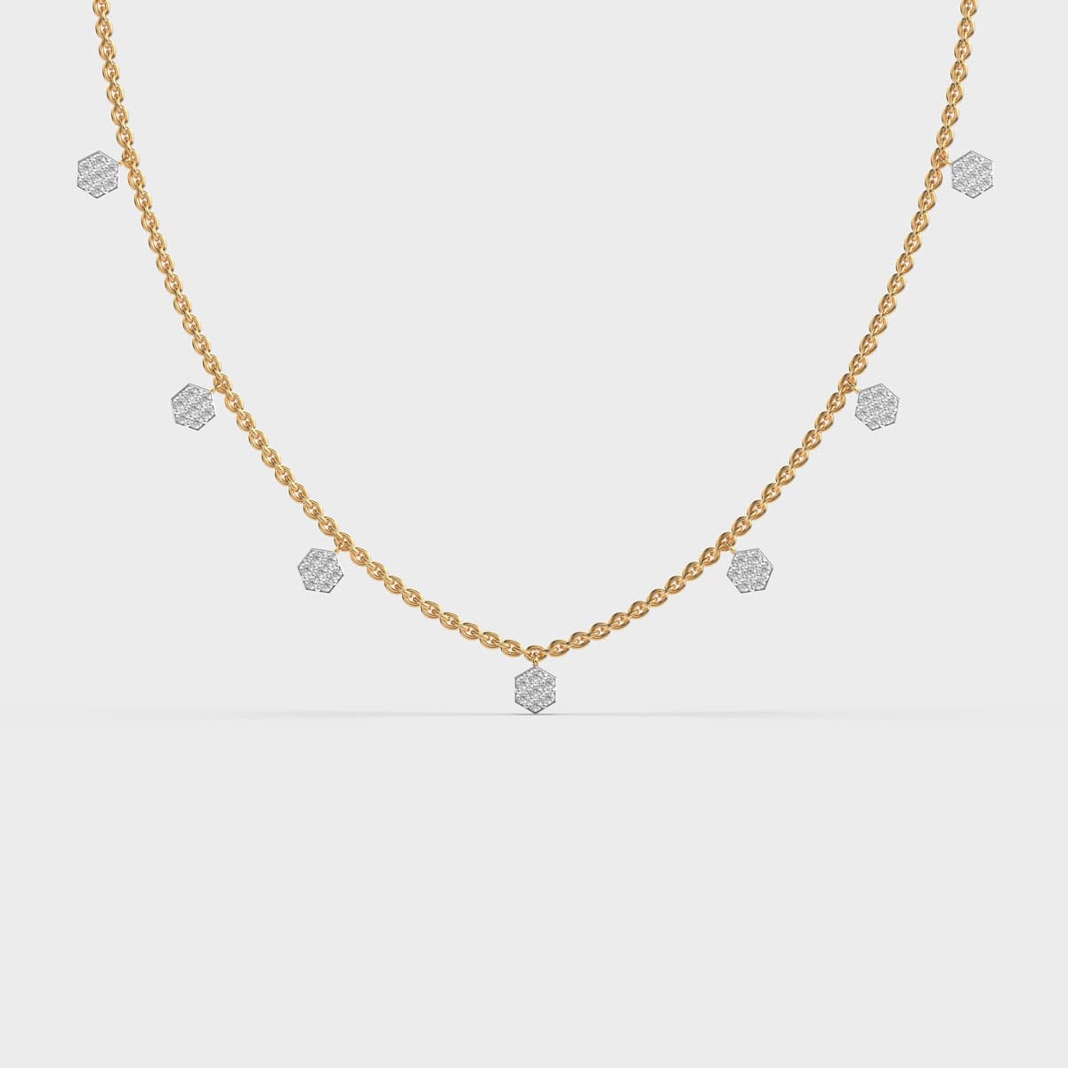 Tears Of The Moon Diamond Necklace