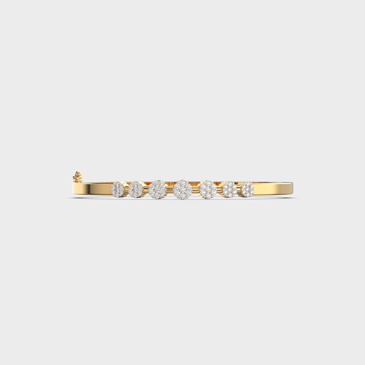 Glorious Sleek Bloom Diamond Bracelet