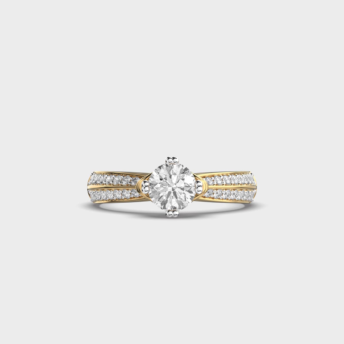 Celestial Sparkle Stellar Diamond Ring
