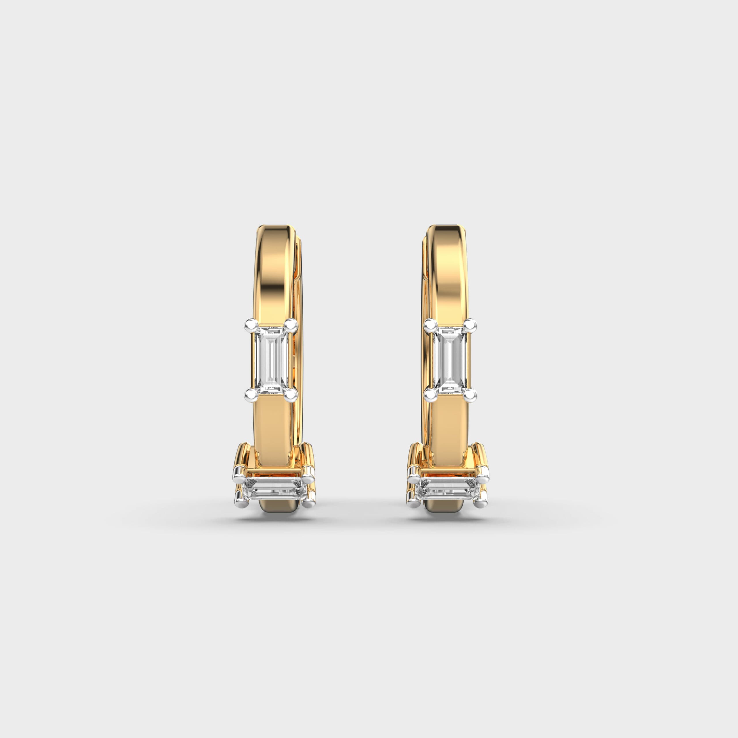 Avant Garde Diamond Earrings