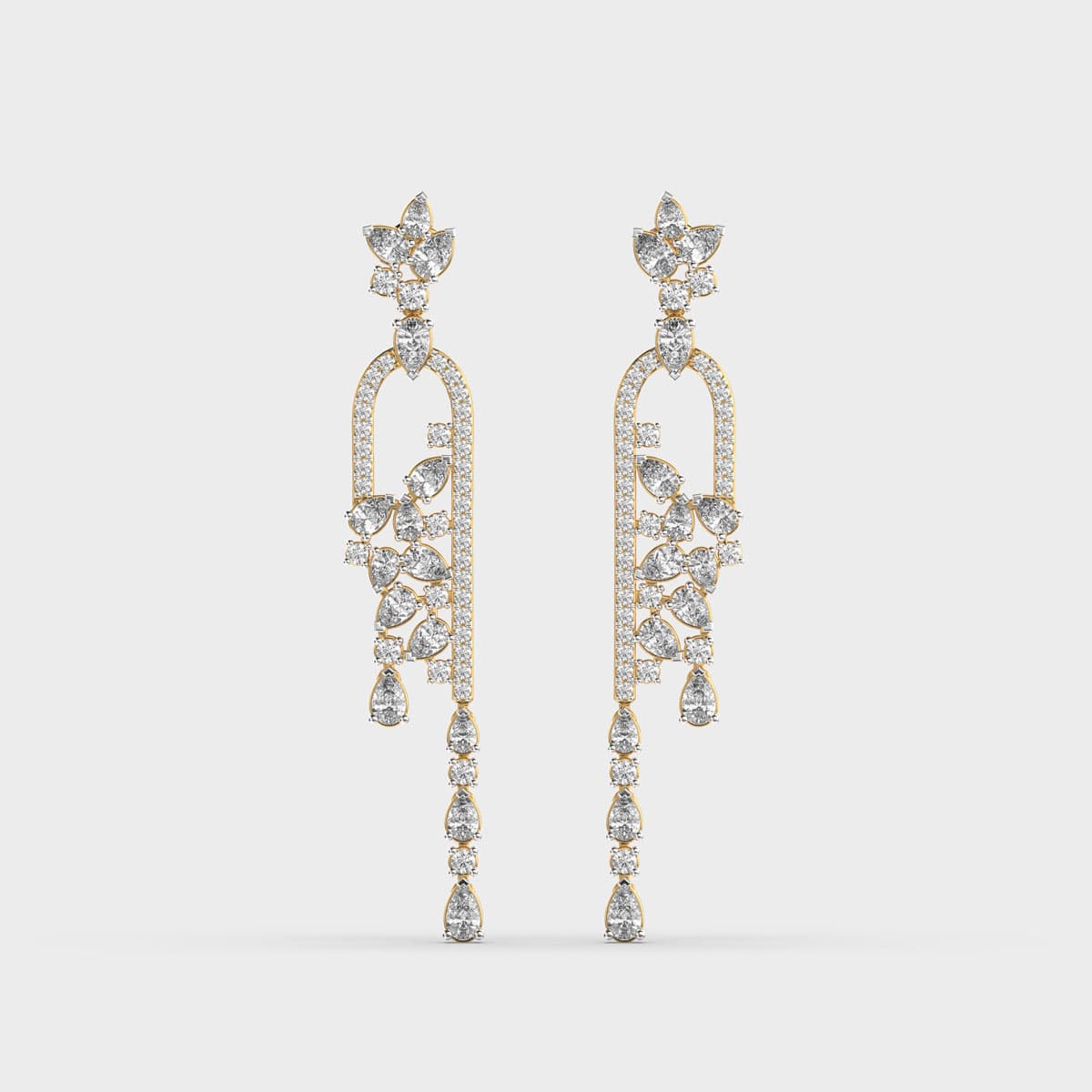 Ethereal Elsa Diamond Earrings