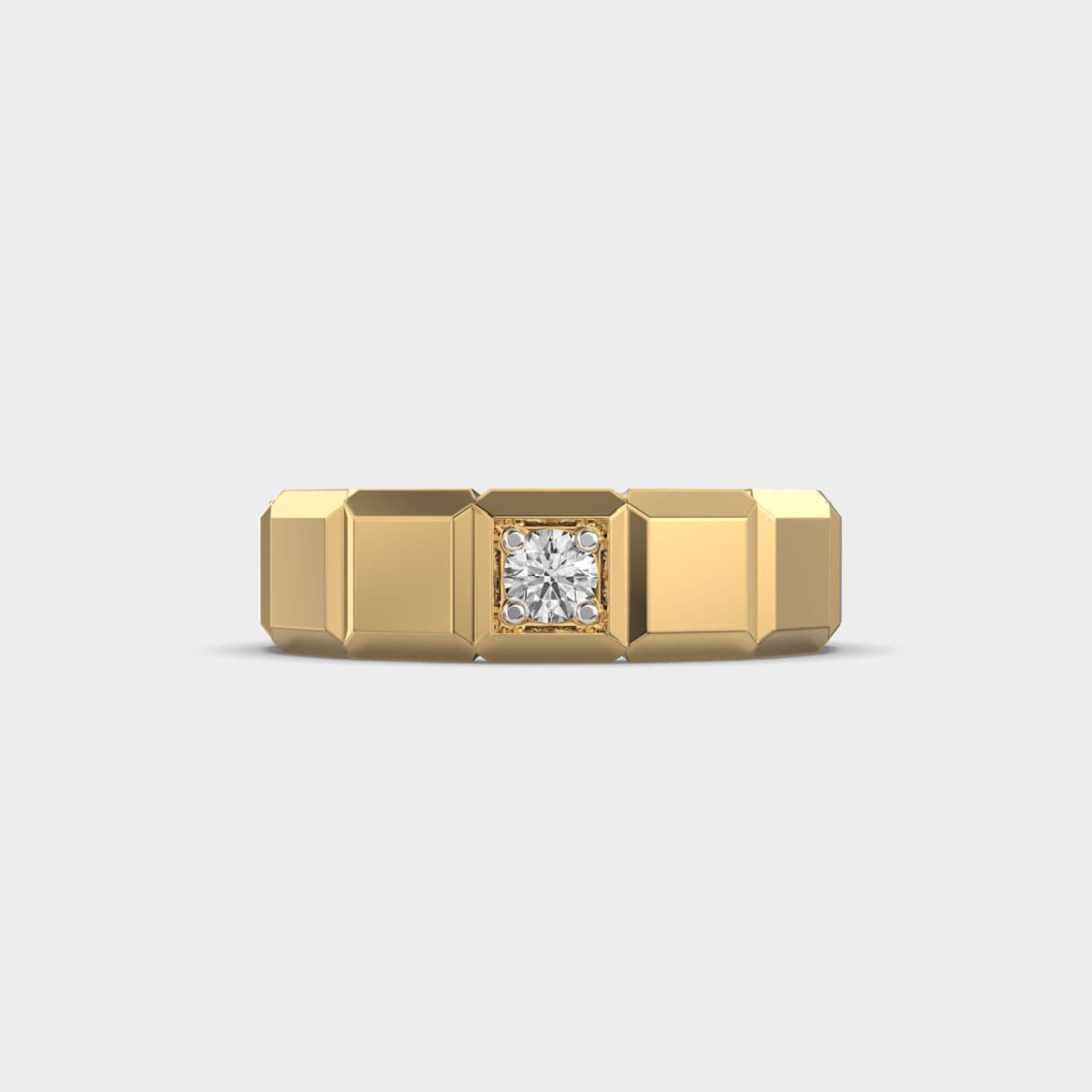 Courage Gives Hope Diamond Band For Men
