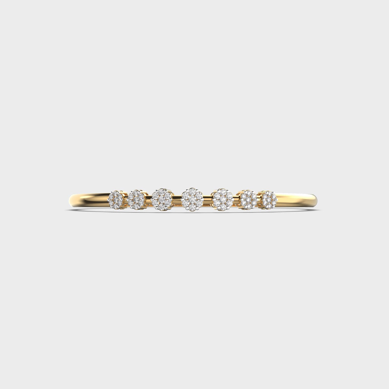 Glorious Sleek Bloom Diamond Bracelet