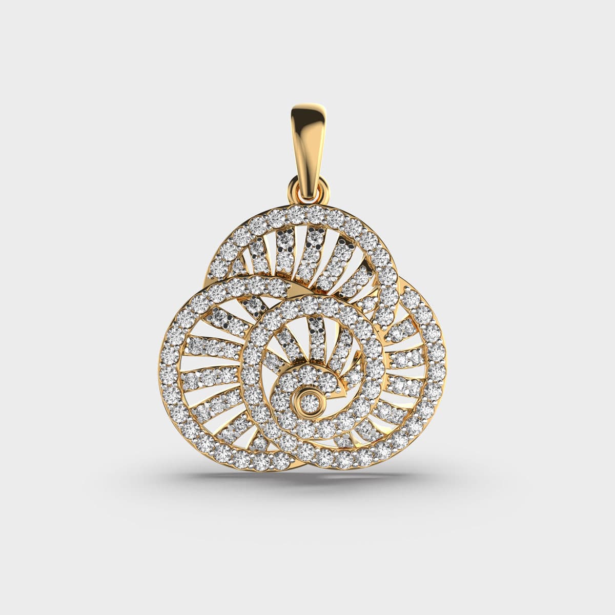 Evergreen Sparkle Diamond Pendant without Chain