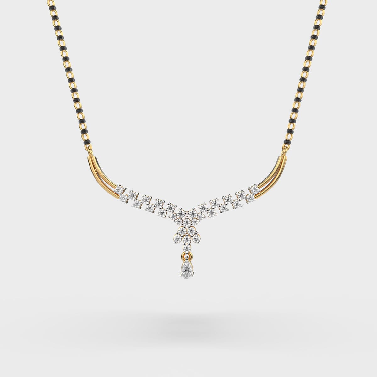 Auspicious Aura Diamond Mangalsutra