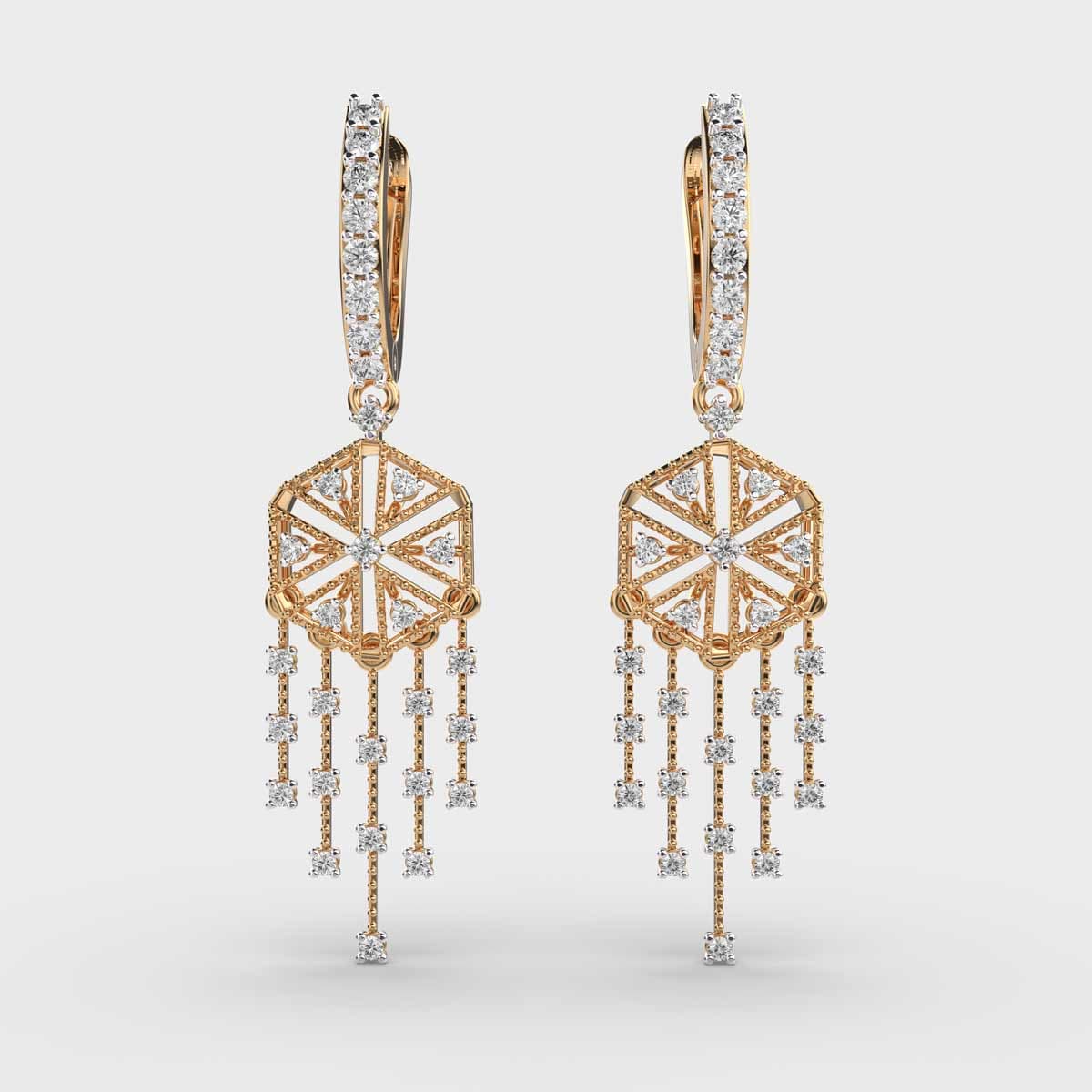 Sparkler Glow Dangler Earrings