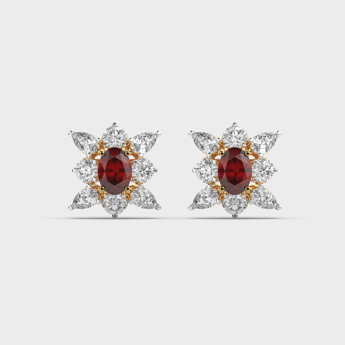Azura Luna Diamond Ear Studs