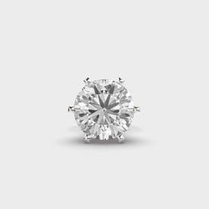 Round Ray Round Diamond Men Stud