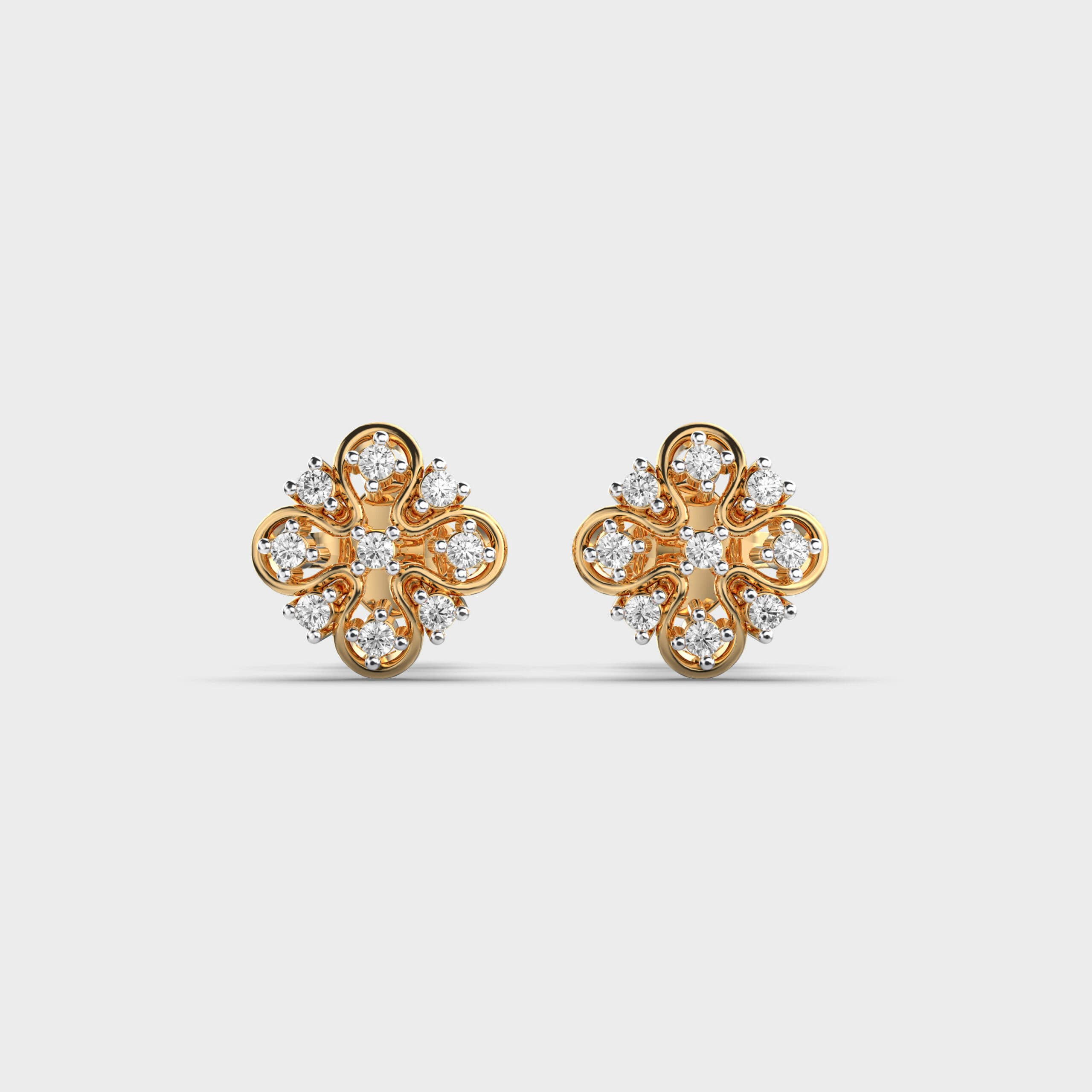 Opulent Radiance Diamond Studs