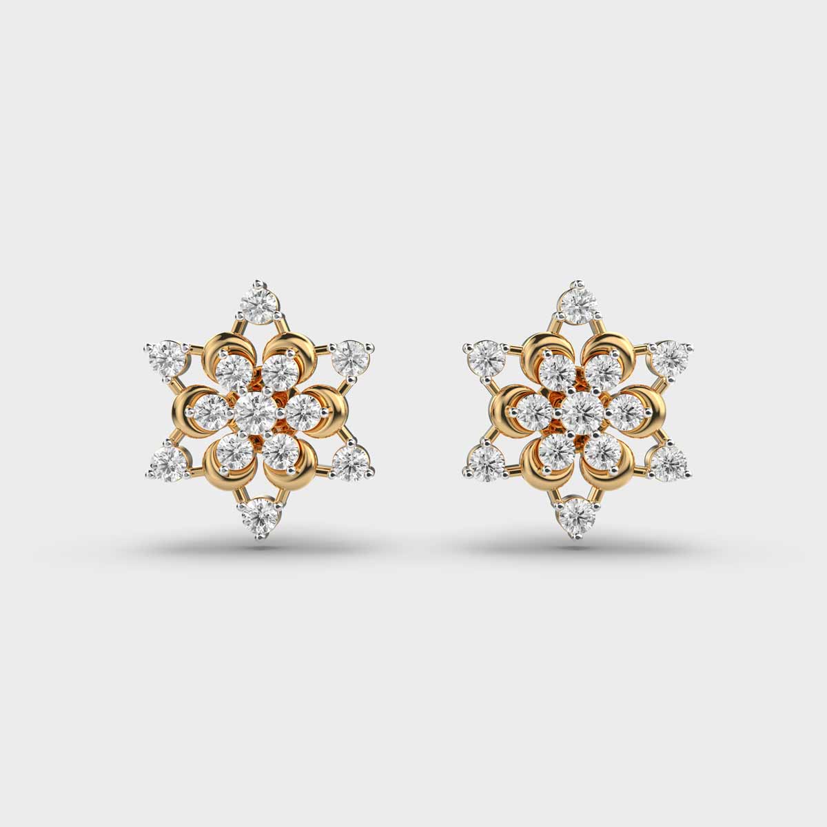 Aztec Diamond Studs
