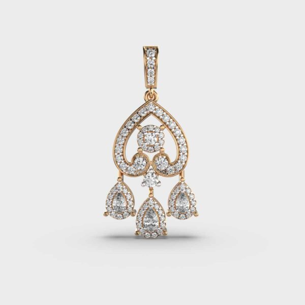 Vintage Vanity Diamond Pendant 