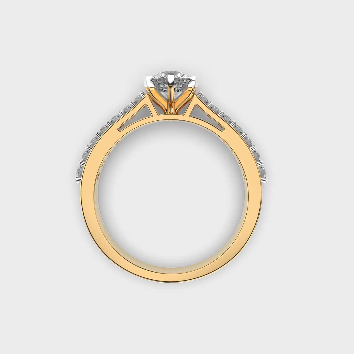 Buy 50 Cent Classic Solitaire Ring Online | Jewelbox