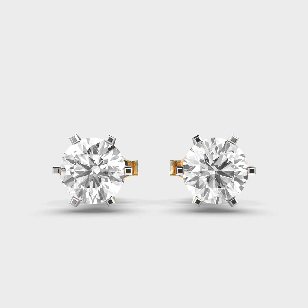 Classic Diamond Studs