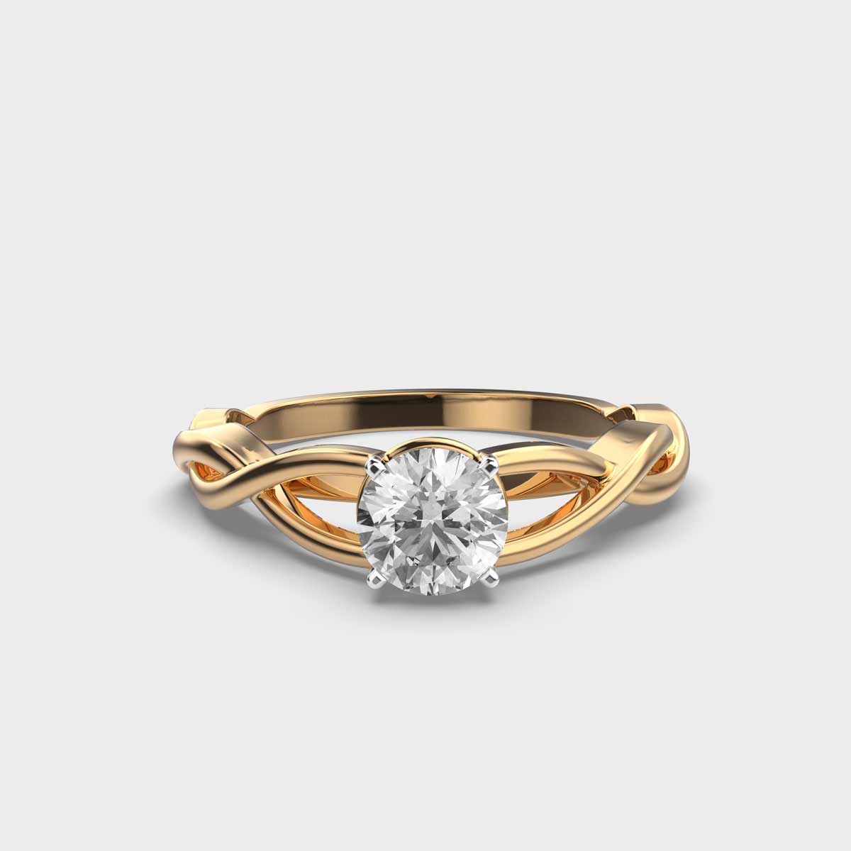 Fonzell Heart Solitaire Rings - Alapatt Diamonds