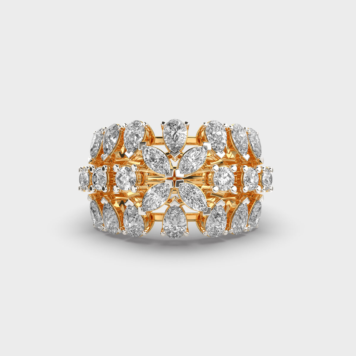 Royal Embrace Diamond Ring | Jewelbox