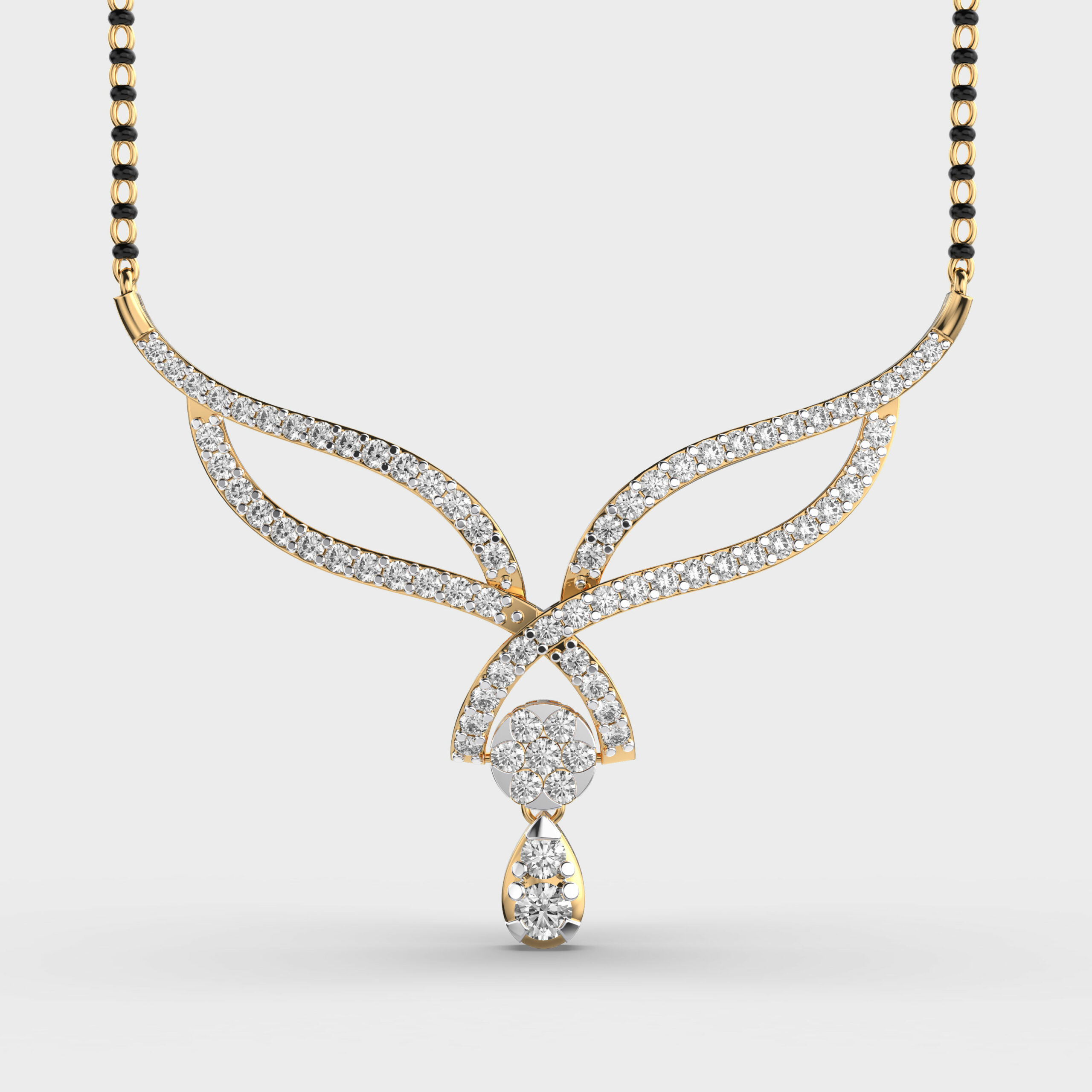 Pendant Design Mangalsutra Design Latest Diamond Modern Bride